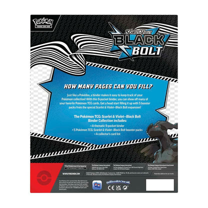 Pokémon TCG: Scarlet & Violet - Black Bolt Binder Collection