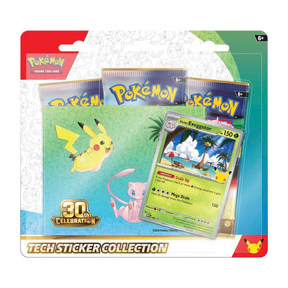 Pokemon TCG: Mega Evolution - 30th Celebration Tech Sticker Collection