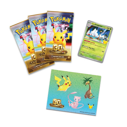 Pokemon TCG: Mega Evolution - 30th Celebration Tech Sticker Collection