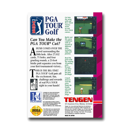 PGA Tour Golf (Sega Game Gear)