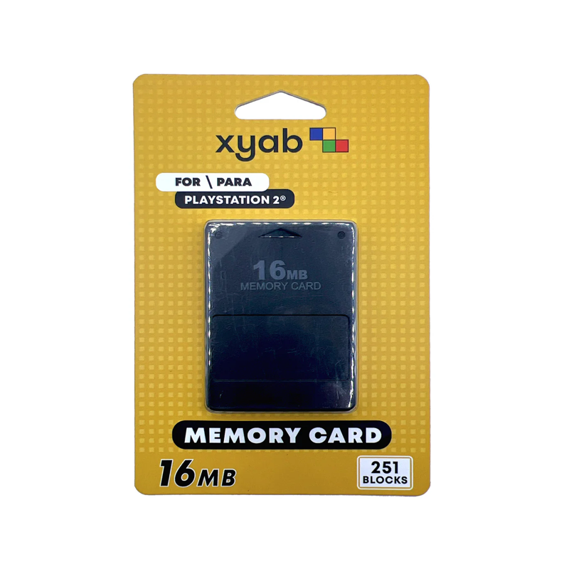 16MB Memory Card [251 Blocks] (PlayStation 2) – Spanky's Loot Stash