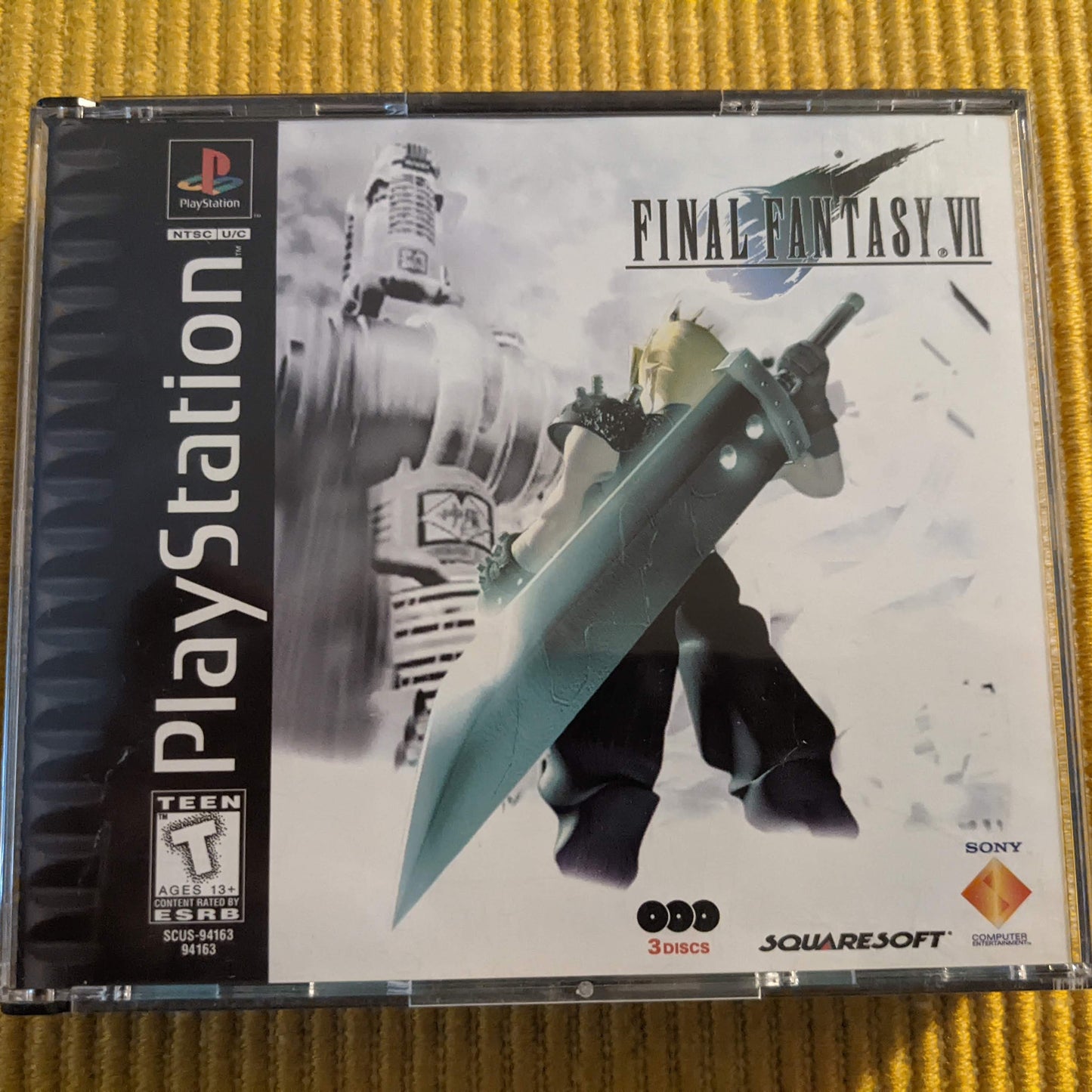 Final Fantasy VII Playstation 1 Ps1 eredeti játék konzol game Final Fantasy VII Playstation 1 Ps1 eredeti játék konzol game