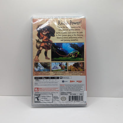 Sakuna: Of Rice and Ruin (Nintendo Switch, 2020)