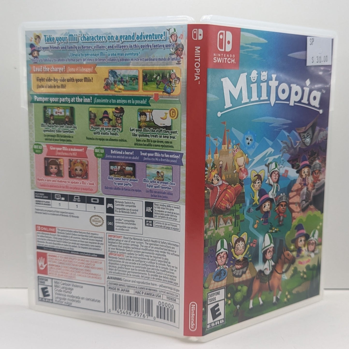 Miitopia (Nintendo Switch, 2021)