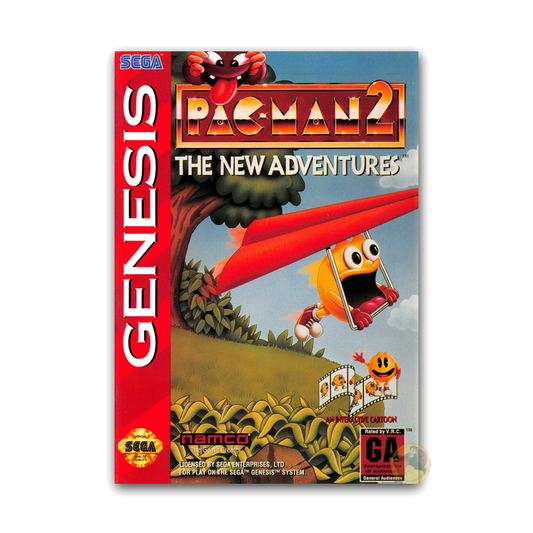 Pac-Man 2: The New Adventures [Cardboard Box] (Sega Genesis)