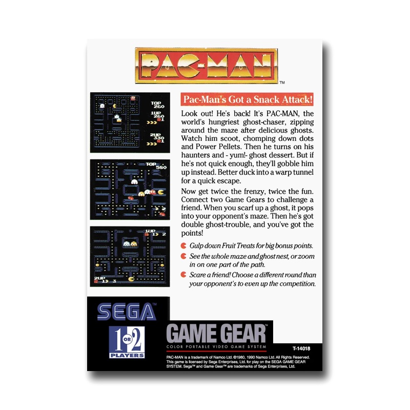 Pac-Man (Sega Game Gear)
