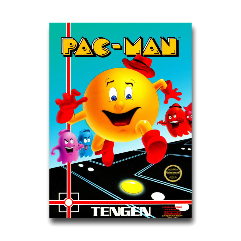 Pac-Man [Tengen] (Nintendo NES)