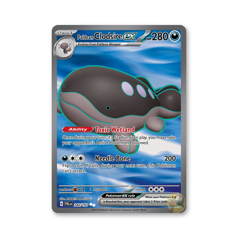 Paldean Clodsire ex - 244/193 (Paldea Evolved)