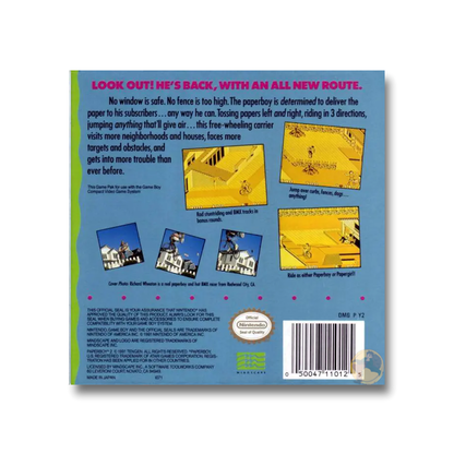 Paperboy 2 (Nintendo Game Boy)