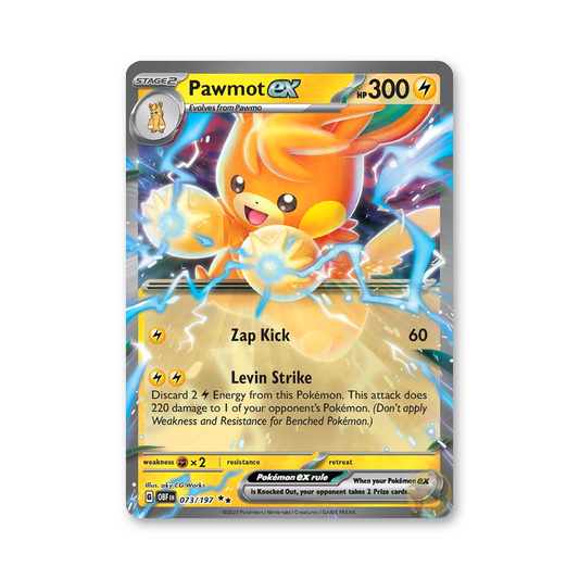 Pawmot ex - 073/197 (Obsidian Flames)