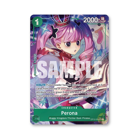 Perona (Alternate Art) - OP12-034 (Legacy of the Master)