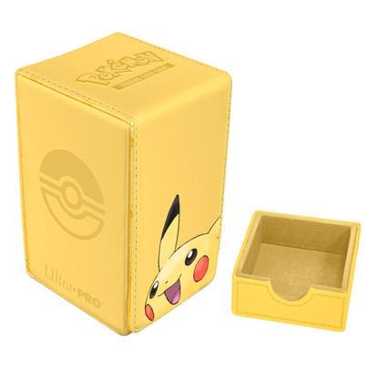 Ultra Pro - Pikachu Alcove Tower Deck Box for Pokémon TCG