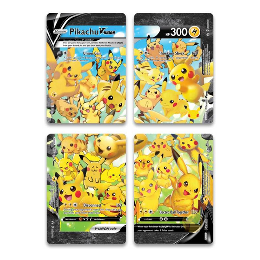 Pikachu V-Union [Set of 4] - (Sword & Shield Promo Cards)