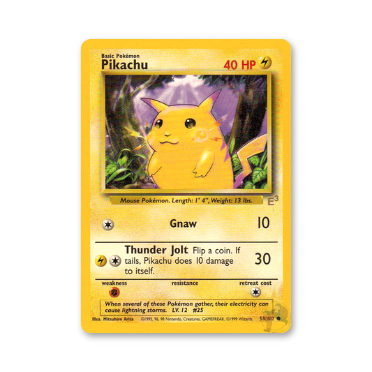 Pikachu (E3 Stamped) - 58/102 (Miscellaneous Cards & Products)