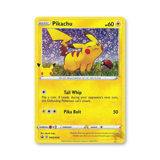 Pikachu (General Mills) - SWSH039 (Sword & Shield Promo Cards)