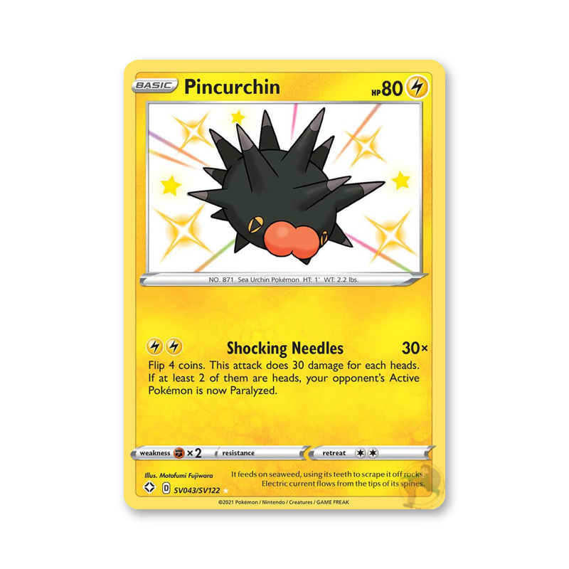 Pincurchin - SV043/SV122 (Shining Fates: Shiny Vault)