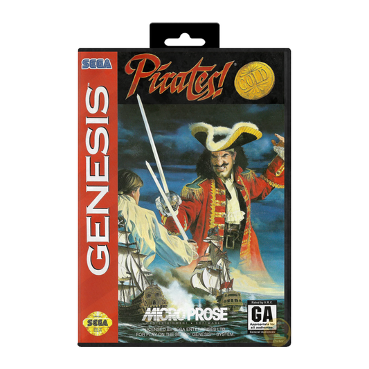 Pirates! Gold (Sega Genesis)