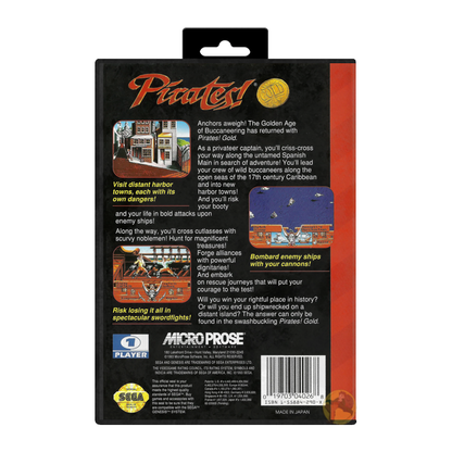 Pirates! Gold (Sega Genesis)