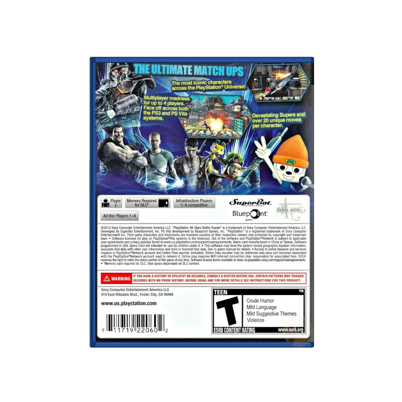 PlayStation All-Stars Battle Royale (PlayStation Vita)