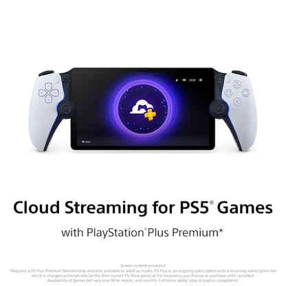 PlayStation Portal Remote Play Console - White