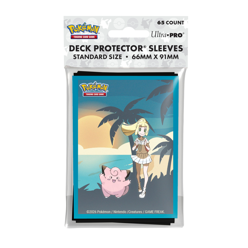 Pokémon TCG - Lillie and Clefairy 65ct DECK PROTECTOR® Sleeves (Ultra Pro)
