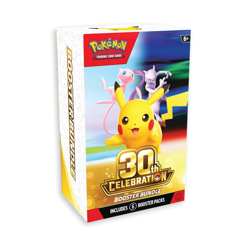 Pokémon TCG: 30th Celebration Booster Bundle (6 Packs)