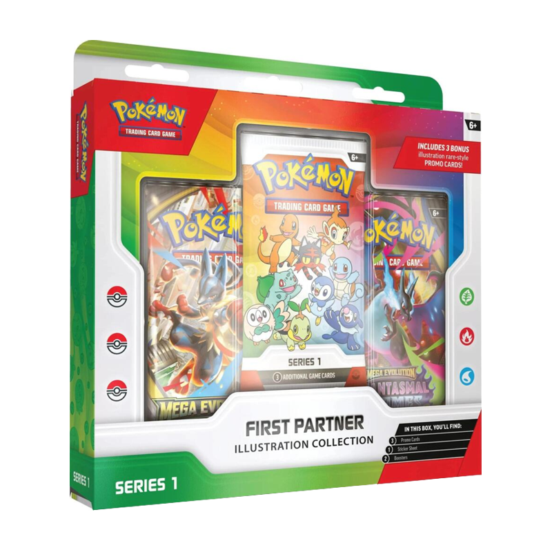 Pokémon TCG: First Partner Illustration Collection (Series 1) [In-Store Only Apr. 3rd]