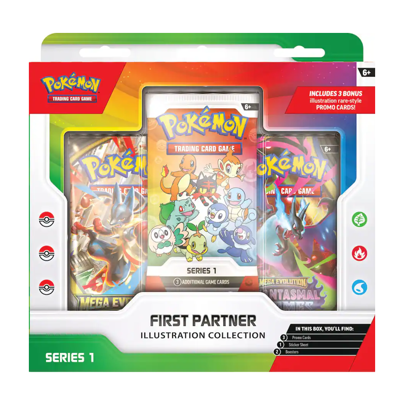 Pokémon TCG: First Partner Illustration Collection (Series 1) [In-Store Only Apr. 3rd]