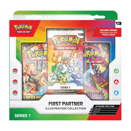 Pokémon TCG: First Partner Illustration Collection (Series 1) [In-Store Only Apr. Est.]