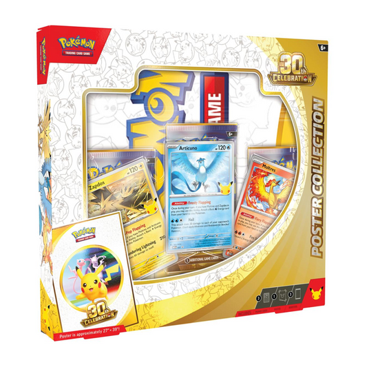 Pokémon TCG: Mega Evolution - 30th Celebration Poster Collection