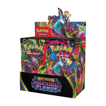 Pokémon TCG: Mega Evolution - Phantasmal Flames Booster Box (36 Packs)