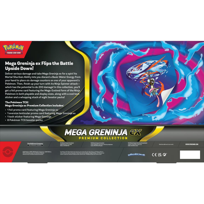 Pokémon TCG: Mega Greninja ex Premium Collection