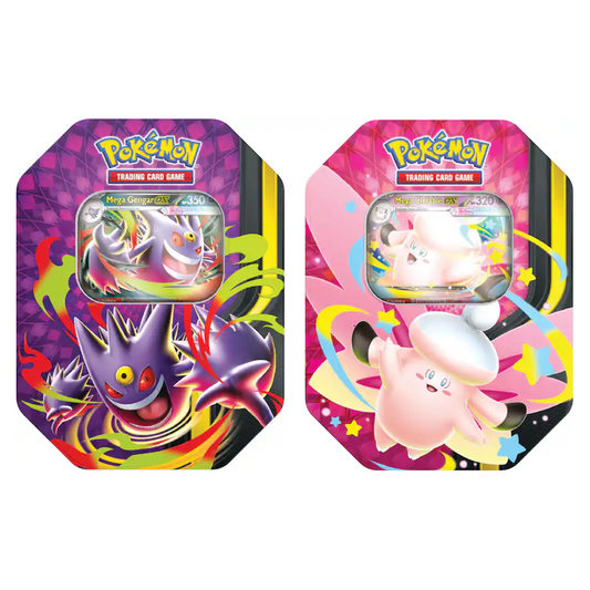 Pokémon TCG: Mega Moonlit Tin (Styles May Vary)