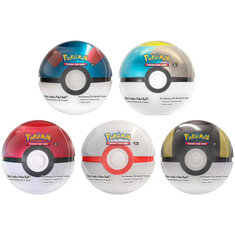 Pokémon TCG: Poké Ball Tin [Q4 2024 - 2025 Reprint] (1 Poke Ball Tin - Styles May Vary)