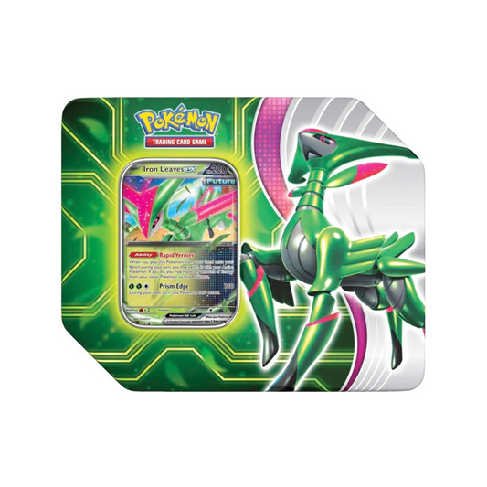 Pokémon TCG: Scarlet & Violet - Paradox Clash Tin (Iron Leaves ex)