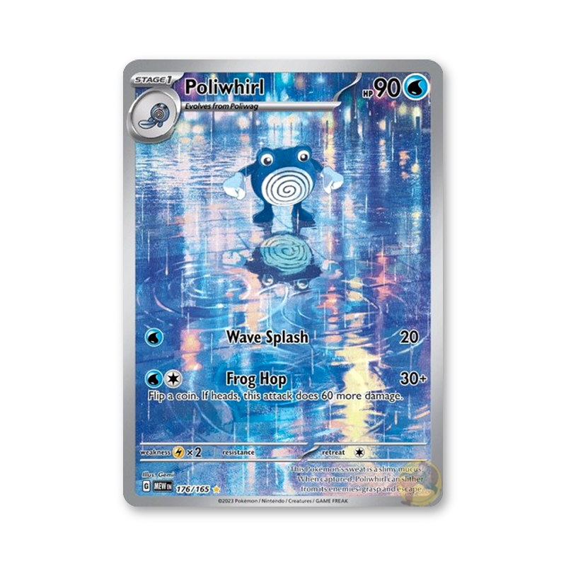 Poliwhirl - 176/165 (Pokémon 151) [JPN]