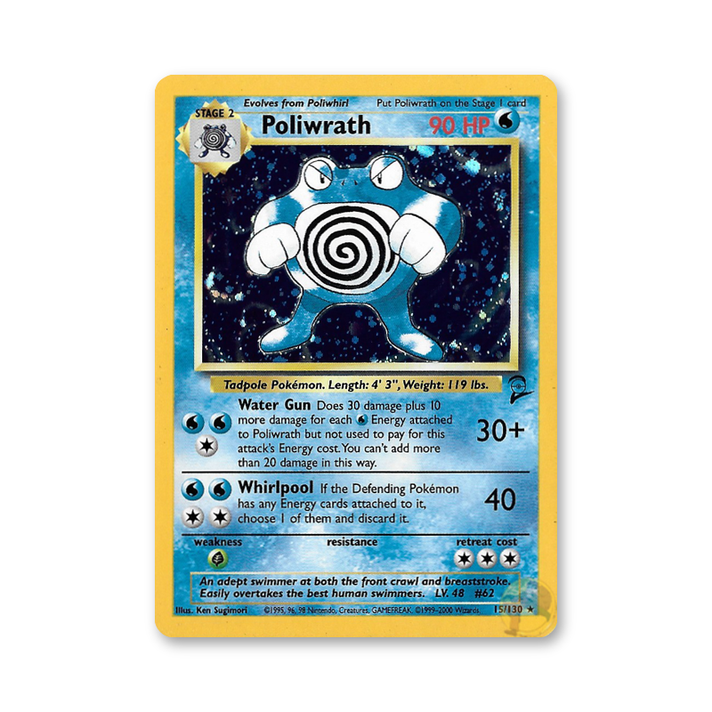 Poliwrath - 15/130 (Base Set 2)