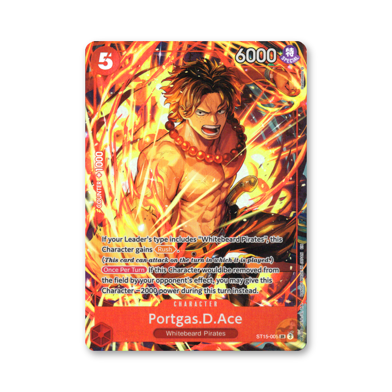 Portgas D. Ace (Illustration Box Vol.5) - ST15-005 (One Piece Promotion Cards)