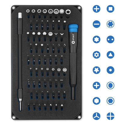 Mako Driver Kit - 64 Precision Bits (iFixit)
