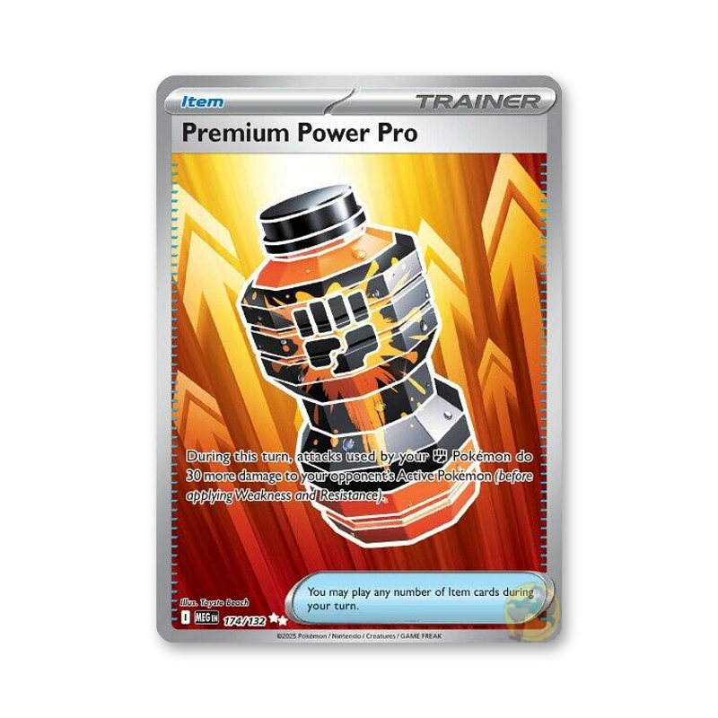 Premium Power Pro - 174/132 (Mega Evolution Base Set)