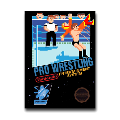 Pro Wrestling [5 Screws] (Nintendo NES)