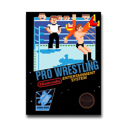 Pro Wrestling [5 Screws] (Nintendo NES)