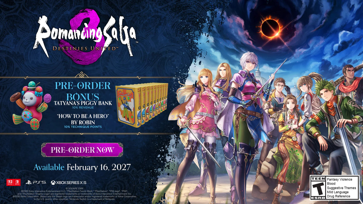 Romancing SaGa 3: Destinies United (Nintendo Switch) [PRE-ORDER]
