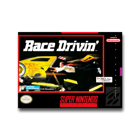 Race Drivin' (Nintendo SNES)