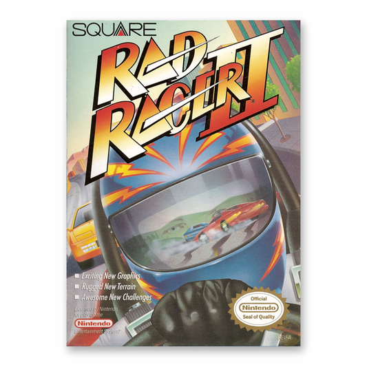 Rad Racer II (Nintendo NES)
