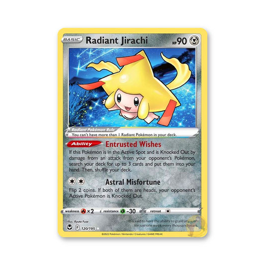 Radiant Jirachi - 120/195 (Silver Tempest)