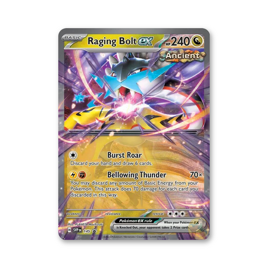 Raging Bolt ex - 145 (Scarlet & Violet Promo Cards)