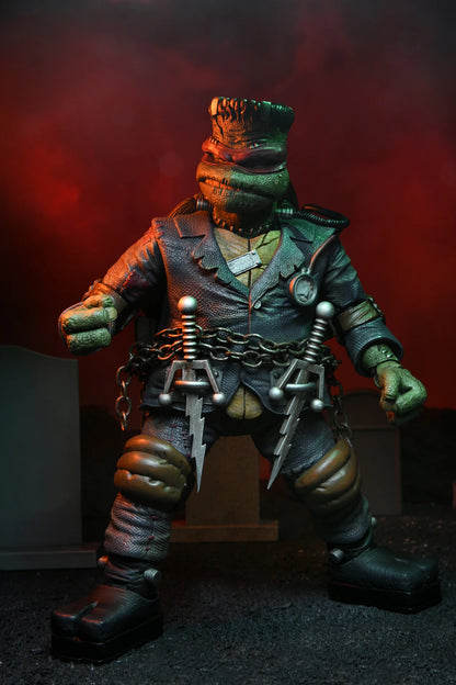 Universal Monsters x Teenage Mutant Ninja Turtles - Ultimate Raphael as Frankenstein's Monster 7" Scale Action Figure (NECA)