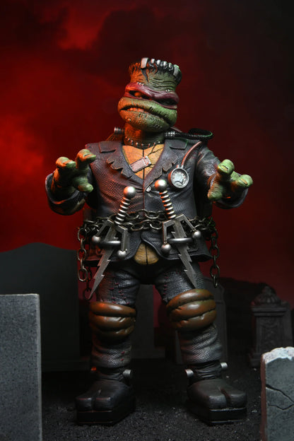 Universal Monsters x Teenage Mutant Ninja Turtles - Ultimate Raphael as Frankenstein's Monster 7" Scale Action Figure (NECA)