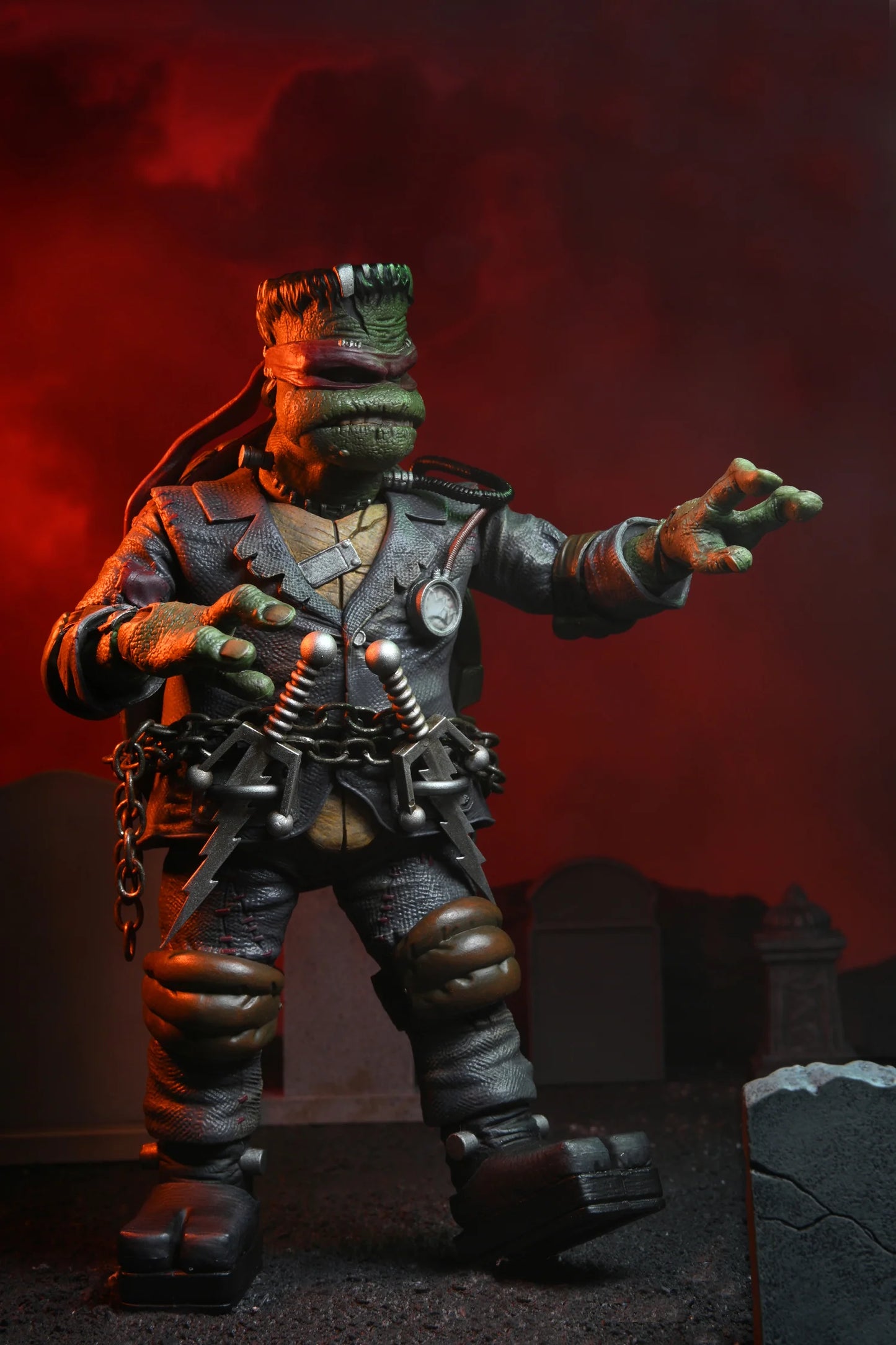 Universal Monsters x Teenage Mutant Ninja Turtles - Ultimate Raphael as Frankenstein's Monster 7" Scale Action Figure (NECA)